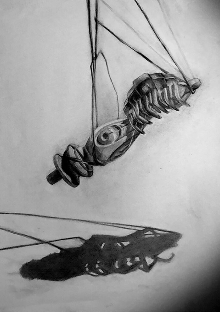 Escuto medo claro entre dentes - Imagem 1